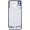 Back Cover Glass With Camera Lens For Samsung Galaxy A30 (A305 / 2019) (Aftermarket Plus) (White)