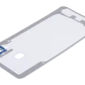 Back Cover Glass With Camera Lens For Samsung Galaxy A30 (A305 / 2019) (Aftermarket Plus) (White)