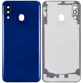 Back Cover Glass With Camera Lens For Samsung Galaxy A20 (A205 / 2019) (Aftermarket Plus) (Blue)