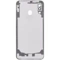 Back Cover Glass With Camera Lens For Samsung Galaxy A20 (A205 / 2019) (Aftermarket Plus) (Blue)