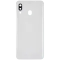 Back Cover Glass With Camera Lens For Samsung Galaxy A20 (A205 / 2019) (Aftermarket Plus) (White)