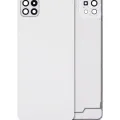 Back Cover Glass With Camera Lens For Samsung Galaxy A22 5G (A226 / 2021) (Aftermarket Plus) (White)