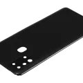 Back Cover Glass With Camera Lens For Samsung Galaxy A21S (A217 / 2020) (Aftermarket Plus) (Black)