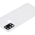 Back Cover Glass With Camera Lens For Samsung Galaxy A21s (A217 / 2020) (Aftermarket Plus) (White)