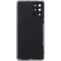 Back Cover Glass With Camera Lens For Samsung Galaxy A22 4G (A225 / 2021) (Aftermarket Plus) (Black)