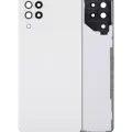 Back Cover Glass With Camera Lens For Samsung Galaxy A22 4G (A225 / 2021) (Aftermarket Plus) (White)