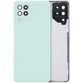 Back Cover Glass With Camera Lens For Samsung Galaxy A22 4G (A225 / 2021) (Aftermarket Plus) (Mint)