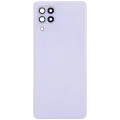 Back Cover Glass With Camera Lens For Samsung Galaxy A22 4G (A225 / 2021) (Aftermarket Plus) (Violet)