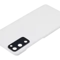 Back Cover Glass With Camera Lens For Samsung Galaxy S20 FE 5G (Aftermarket Plus) (Cloud White)