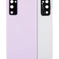 Back Cover Glass With Camera Lens For Samsung Galaxy S20 FE 5G (Aftermarket Plus) (Cloud Lavender)