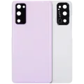 Back Cover Glass With Camera Lens For Samsung Galaxy S20 FE 5G (Aftermarket Plus) (Cloud Lavender)