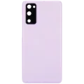 Back Cover Glass With Camera Lens For Samsung Galaxy S20 FE 5G (Aftermarket Plus) (Cloud Lavender)