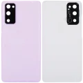 Back Cover Glass With Camera Lens For Samsung Galaxy S20 FE 5G (Aftermarket Plus) (Cloud Lavender)