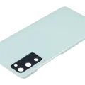 Back Cover Glass With Camera Lens For Samsung Galaxy S20 FE 5G (Aftermarket Plus) (Cloud Mint)