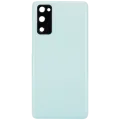 Back Cover Glass With Camera Lens For Samsung Galaxy S20 FE 5G (Aftermarket Plus) (Cloud Mint)
