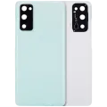 Back Cover Glass With Camera Lens For Samsung Galaxy S20 FE 5G (Aftermarket Plus) (Cloud Mint)