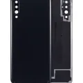 Back Cover Glass For Samsung Galaxy A70 (A705 / 2019) (Aftermarket Plus) (Black)