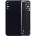 Back Cover Glass For Samsung Galaxy A70 (A705 / 2019) (Aftermarket Plus) (Black)