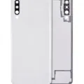 Back Cover Glass For Samsung Galaxy A70 (A705 / 2019) (Aftermarket Plus) (White)