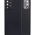 Back Cover Glass For Samsung Galaxy A72 (A725 / 2021) (Aftermarket Plus) (Awesome Black)