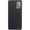 Back Cover Glass For Samsung Galaxy A72 (A725 / 2021) (Aftermarket Plus) (Awesome Black)