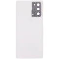 Back Cover Glass With Camera Lens For Samsung Galaxy Note 20 5G (No Logo) (Aftermarket Plus) (Mystic Blue)
