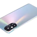 Back cover Glass With Camera Lens For Huawei Nova 8 (Silver)