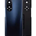 Back cover Glass With Camera Lens For Huawei Nova 9 Pro (Black)