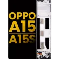 LCD Assembly With Frame For OPPO A15 / A15S (Refurbished) (All Colors)