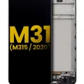 OLED Assembly With Frame For Samsung Galaxy M31 (M315 / 2020) (Refurbished) (All Colors)