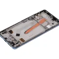 OLED Assembly With Frame For Xiaomi Poco F3 / Redmi K40 / Redmi K40 Pro (Refurbished) (Deep Ocean Blue)