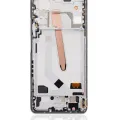 LCD Assembly With Frame For Xiaomi Poco F3 / Redmi K40 / Redmi K40 Pro (Aftermarket: Incell) (Arctic White)