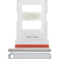 Dual Sim Card Tray For Xiaomi Poco F3 / K40 (White)
