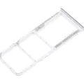 Dual Sim Card Tray For Xiaomi Redmi Note 10 / Note 10S (Pebble White)