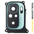 Back Camera Lens With Bracket / Bezel For Xiaomi Redmi Note 10 (Aqua Green)