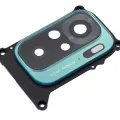 Back Camera Lens With Bracket / Bezel For Xiaomi Redmi Note 10 (Aqua Green)