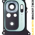 Back Camera Lens With Bracket / Bezel For Xiaomi Redmi Note 10S (Green)