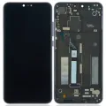 LCD Assembly With Frame For Xiaomi Mi 8 Lite (Refurbished) (Midnight Black)