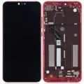 LCD Assembly With Frame For Xiaomi Mi 8 Lite (Refurbished) (Twilight Gold)