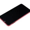 LCD Assembly With Frame For Xiaomi Mi 8 Lite (Refurbished) (Twilight Gold)