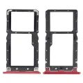 Dual Sim Card Tray For Xiaomi Mi 8 Lite (Red)