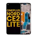 Дисплейний модуль (LCD) з рамкою для OnePlus Nord CE2 Lite 5G (Refurbished) (Усі кольори)
