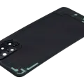 Back cover Glass For Samsung Galaxy A23 (A235 / 2022) (Aftermarket Plus) (Black)