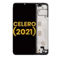 LCD Assembly With Frame For Boost Mobile Celero 5G (2021) (Refurbished) (All Colors)