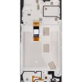 LCD Assembly With Frame For Boost Mobile Celero 5G (2021) (Refurbished) (All Colors)