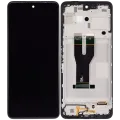 LCD Assembly With Frame For Boost Mobile Celero 5G Plus (2023) (Refurbished) (All Colors)