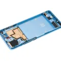 OLED Assembly With Frame For Xiaomi Mi 11 (Refurbished) (Horizon Blue)