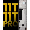 OLED Assembly With Frame For Xiaomi 11T / 11T Pro (Refurbished) (Moonlight White)