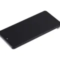 OLED Assembly With Frame For Xiaomi 11T / 11T Pro (Refurbished) (Meteorite Gray)