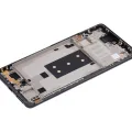 OLED Assembly With Frame For Xiaomi 11T / 11T Pro (Refurbished) (Meteorite Gray)
